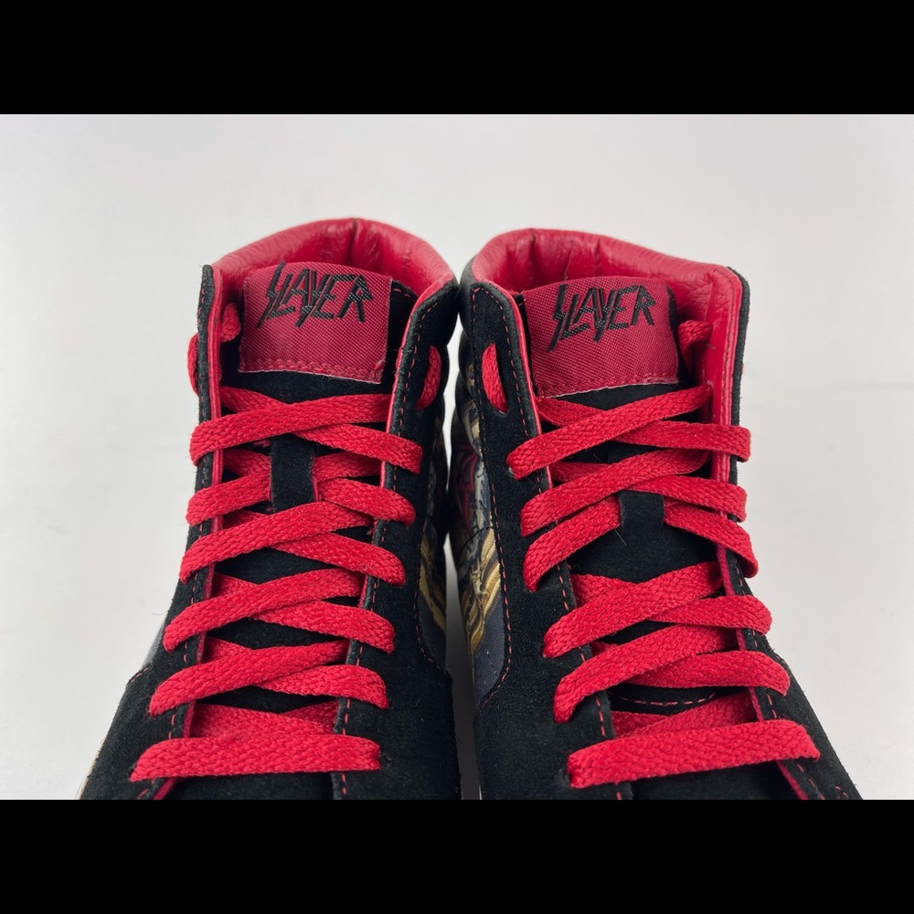 Slayer Vans X Sk8 Hi Skate Shoe MENS SIZE 5 Mens - Picture 10 of 16